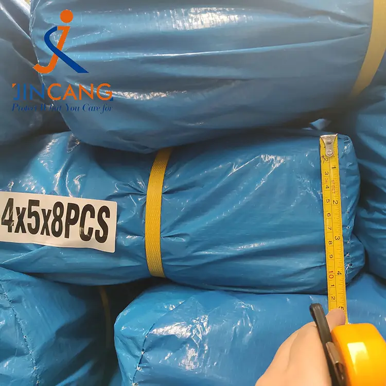 110g အပြာရောင် Pe Tarpaulin