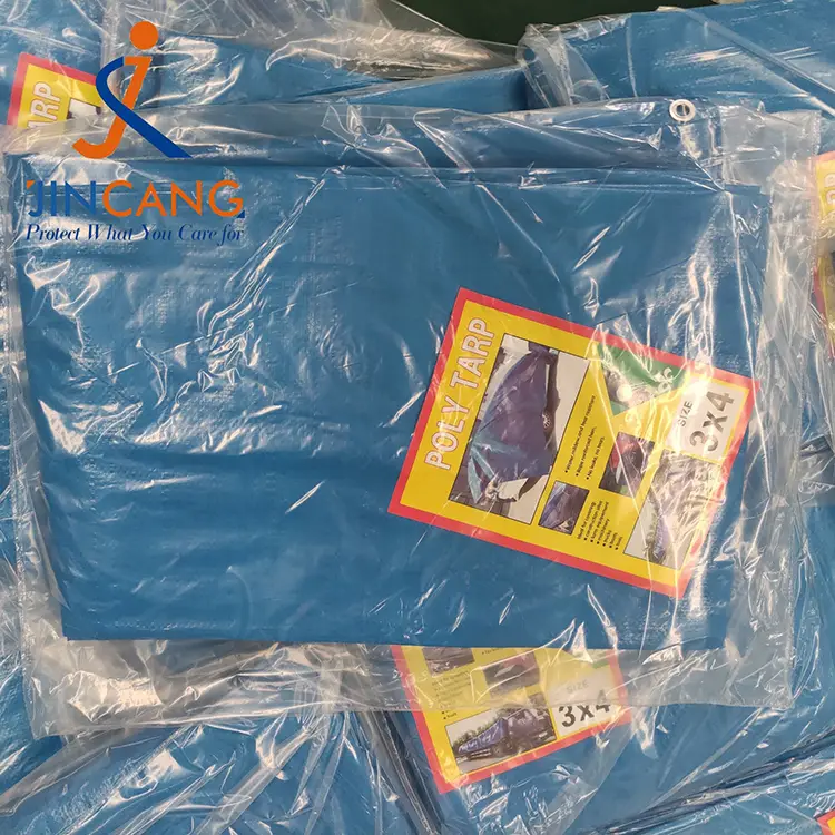 110g အပြာရောင် Pe Tarpaulin