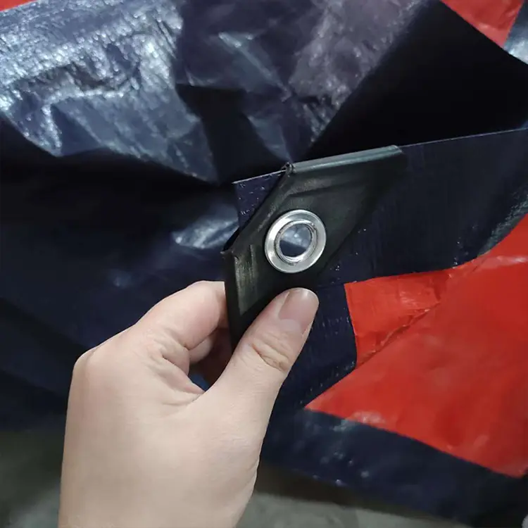 150GSM လိမ်မော်ရောင် Tarpaulin Roll Roll