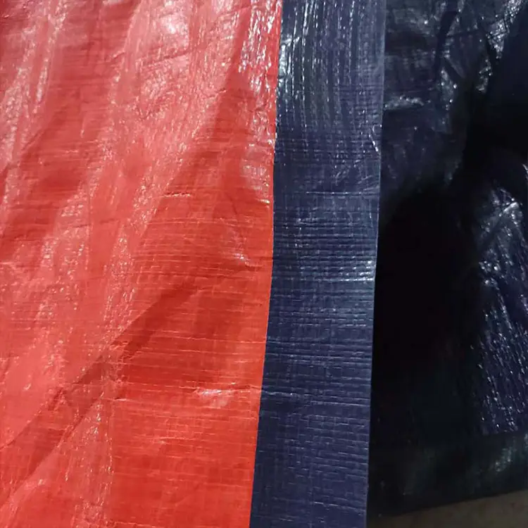 150GSM လိမ်မော်ရောင် Tarpaulin Roll Roll