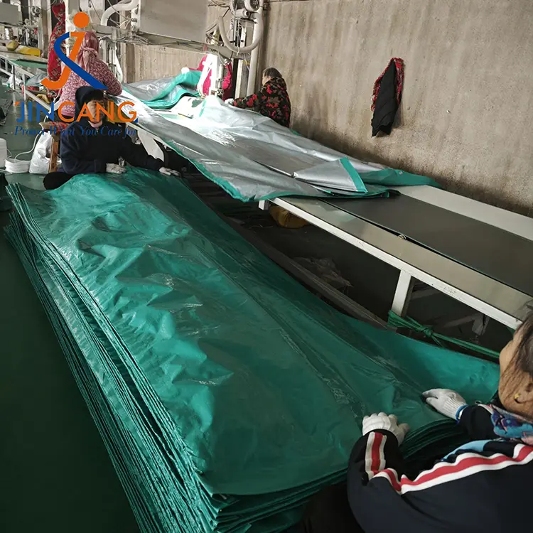 120GSS STORE Silver Pe Tarpaulin