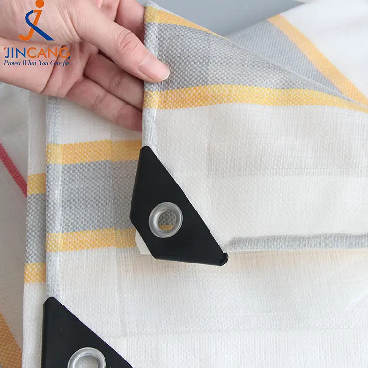 180 ဂရမ်ရွှေ - အချပ်ငွေ pe tarpaulin