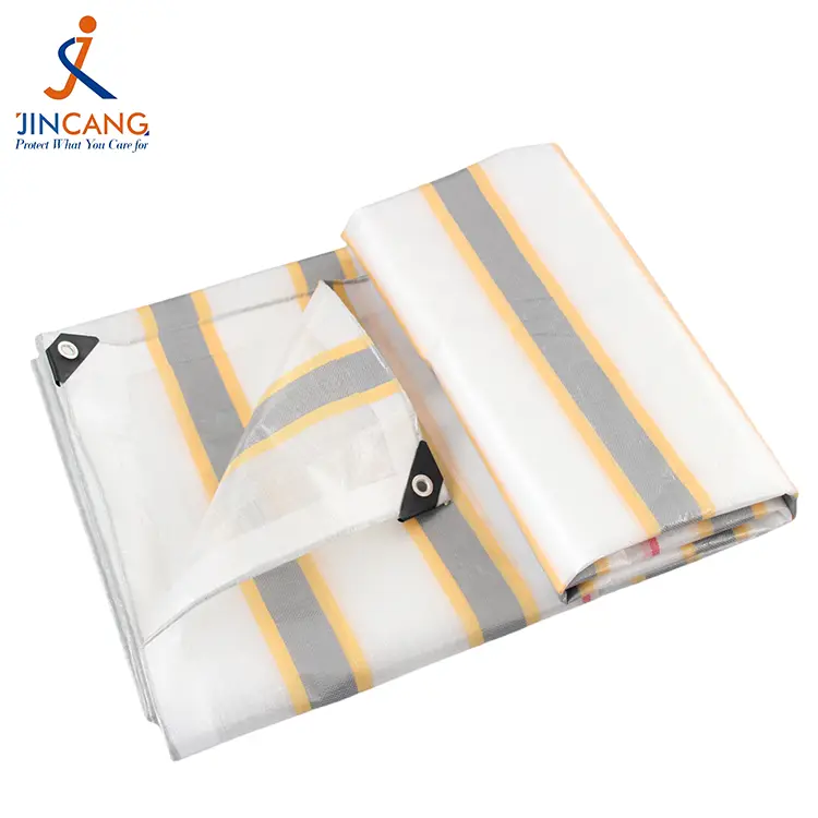 180 ဂရမ်ရွှေ - အချပ်ငွေ pe tarpaulin