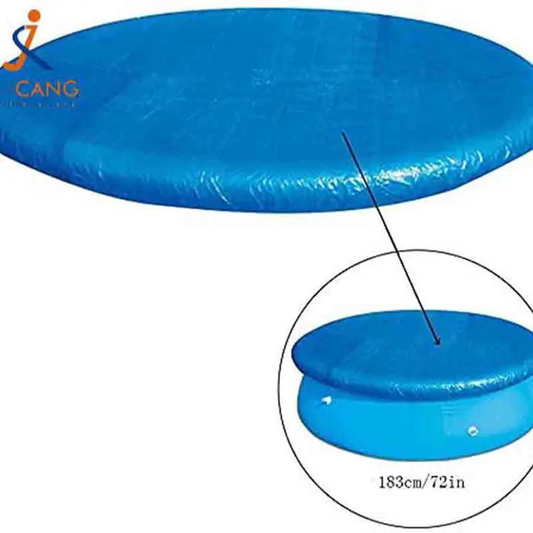 ငွေအပြာရောင်ရေကူးကန်အဖုံး